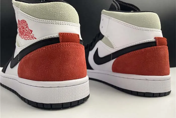 Jordan 1 Mid SE Union Black Toe - 852542-100