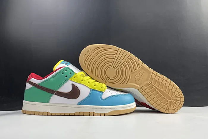 Nike Dunk Low Free 99 White DH0952-100 kickmaxs dot com