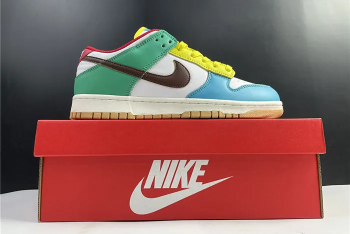 Nike Dunk Low Free 99 White DH0952-100 kickmaxs dot com
