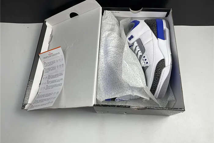 Air jordan 3 "Racer Blue”CT8532-145