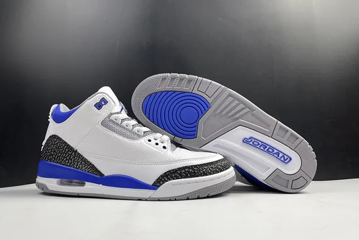 Air jordan 3 "Racer Blue”CT8532-145