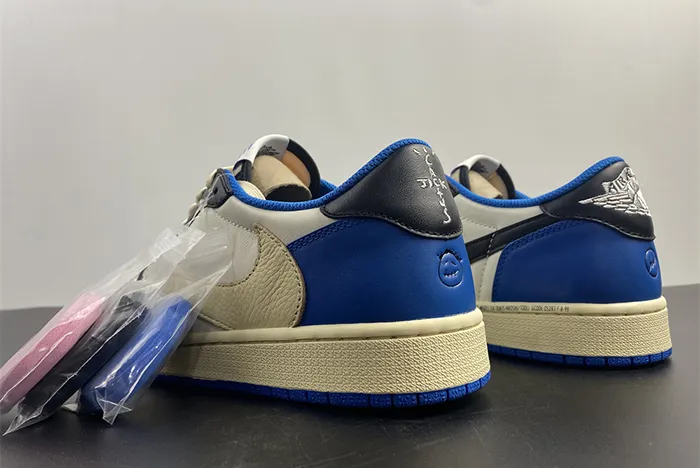 Air Jordan 1x Travis Scott x Fragment  Low Military Blue DM7866 140