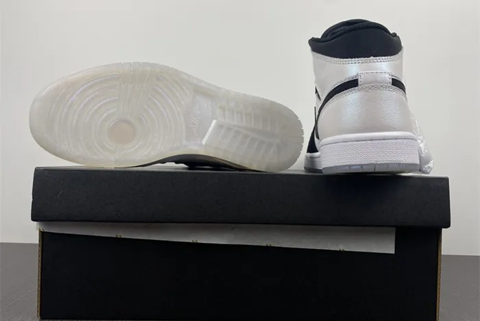 air jordan 1 mid white black Di*m*nd dh6933-100
