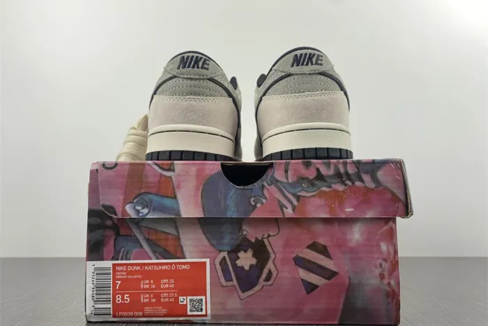 Otomo Katsuhiro x NK SB Dunk Low "Steamboy OST" Grey Black LF0039-006