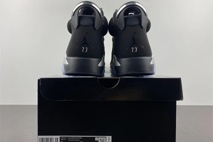 air jordan 6 Ch*0me black metallic silver dx2836 001