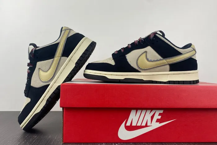 Nike Dunk Low Black Suede DV3054-001