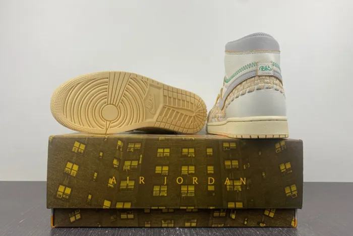 Union x Air Jordan 1 High “Woven”UN FD2565-100